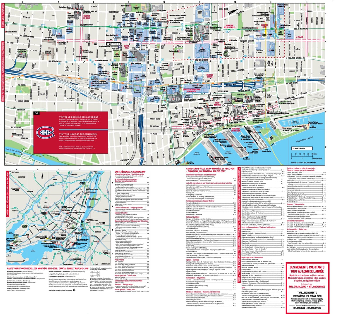 Montreal city map | Montreal Map 360